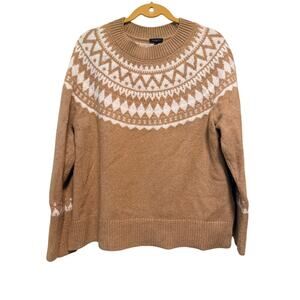 Talbots Fair Isle Sweater, Large